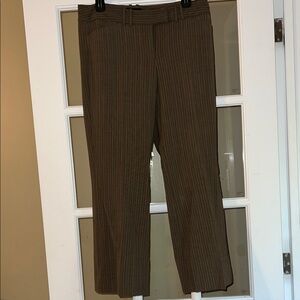 The Limited Brown Pinstripe Women's Trousers